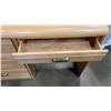 Image 3 : MAPLE 4 DRAWER DESK