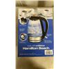 Image 2 : HAMILTON BEACH 1.7 LITER GLASS ELECTRIC KETTLE - TESTED WORKING