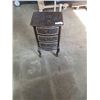 Image 1 : BLACK 3 DRAWER NIGHTSTAND