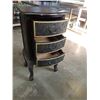 Image 2 : BLACK 3 DRAWER NIGHTSTAND