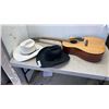 Image 1 : EPIPHONE AJ-100CENA ACOUSTIC GUITAR AND 2 COWBOY HATS