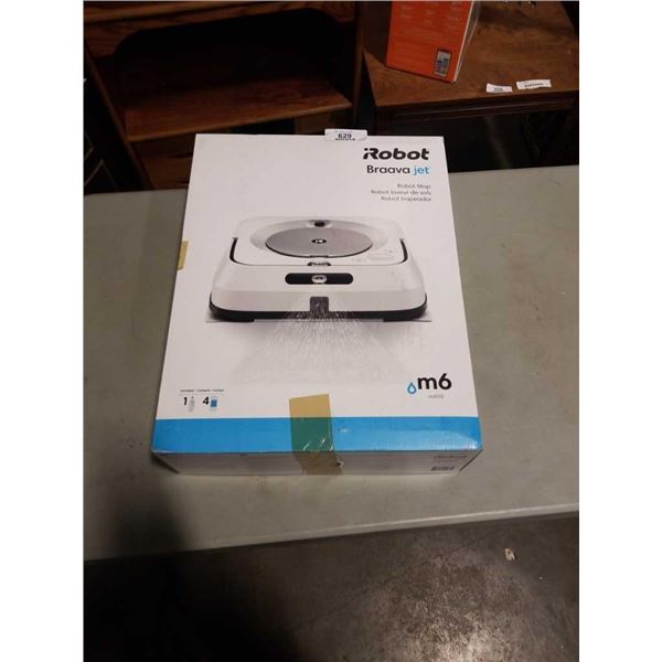 BRAAVA JET ROBOT MOP - TESTED WORKING, NEEDS MOP PADS, RETAIL $549