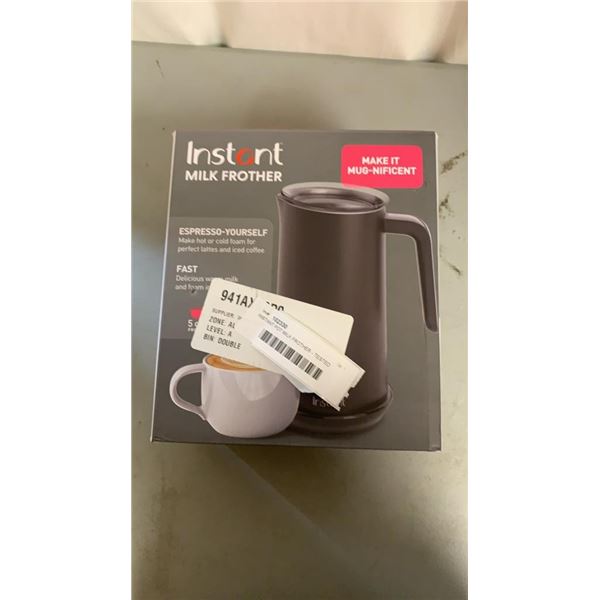 INSTANT POT MILK FROTHER - TESTED WORKING, RETAIL $59