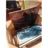 Image 6 : BOX OF 25 ASSORTED COMICS 4 RECORDS, MOODY BLUES AND MORE WITH SMALL CASE OF COLLECTIBLE FLASK, LIGH