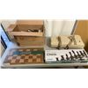 Image 1 : 2 2 NEW CHESS GAMES WITH MAIJONG AND CHINESE CHECKERS MARBLES