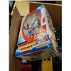 Image 2 : NEW COMBAT HEAD ROBOT WITH BOX OF OVERSIZED LEGO AND CAT MOTORIZED CRANE