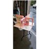 Image 8 : COVERED WAGON FIGURE, VINTAGE FRAMED PRINT AND BARBIE HOUSE