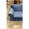 Image 2 : BLUE UPHOLSTERED SOFA