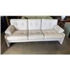 Image 1 : WHITE PILLOWBACK SOFA
