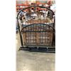 Image 2 : METAL DOUBLE SIZE BED FRAME