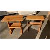 Image 1 : 2 WOOD ENDTABLES