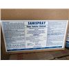 Image 2 : CASE OF SANISPRAY DISINFECTANT - 4 BOTTLES 4L EACH - 16 LITERS TOTAL