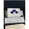 Image 2 : 3 Genuine Authentic Zambian Amethyst. 10.78 Carat,