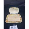 Image 2 : Beautiful Vintage Royal Winton " Bedale" Butter Dish (Cover and Tray)