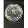 Image 2 : Royal Canadian Mint Vancouver 2010 Coloured Sterling Silver Lucky Loonie