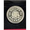 Image 2 : 2019 $1 Barbados Fine Silver Dollar- The Bat Signal