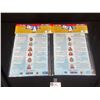Image 2 : Lot of 2 NHL Stamp Cards. 50th All Star Anniversary