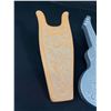 Image 2 : Three Vintage Boot Pullers, One is Wood/Leather, Cast Aluminum and High Density Polyethylene