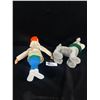 Image 2 : 1990 Applause George Jetson & Astro Dog Dolls