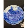 Image 2 : Lovely Vintage Collectible Plates- Royal Copenhagen Denmark & Kaiser . West Germany