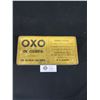 Image 2 : Unusual Large Size Vintage 30" Oxo Tin