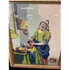 Image 2 : Very Nice. Framed Cross Stitch of a Woman