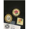 Image 2 : 3 Vintage Brooch's