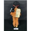 Image 2 : Vintage Indian Chief Doll From Hudson's Bay Company, with Tag