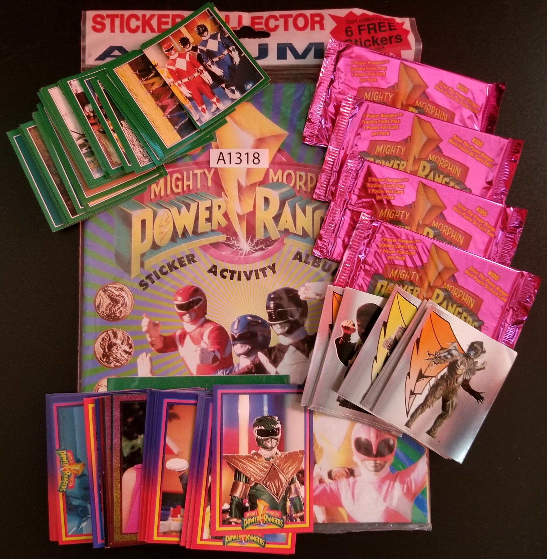Power Rangers Trading Cards (A1318)