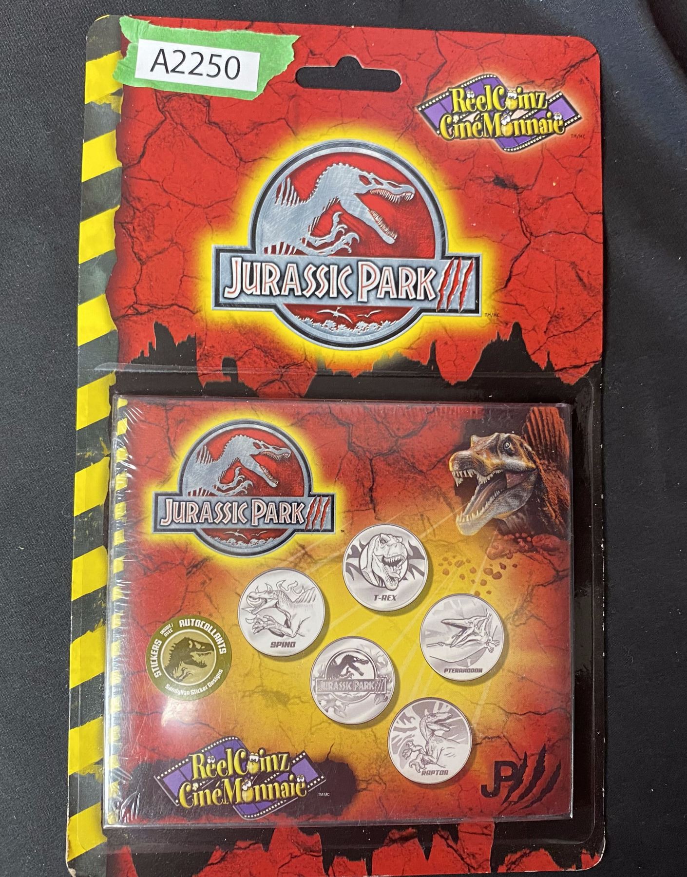 Jurassic Park Collector Coins (A2250)