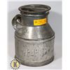 Image 1 : VINTAGE PURITY DAIRY LETH MILK CAN