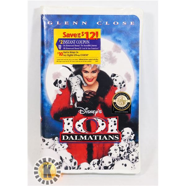 FACTORY SEALED DISNEY 101 DALMATIANS GLEN CLOSE