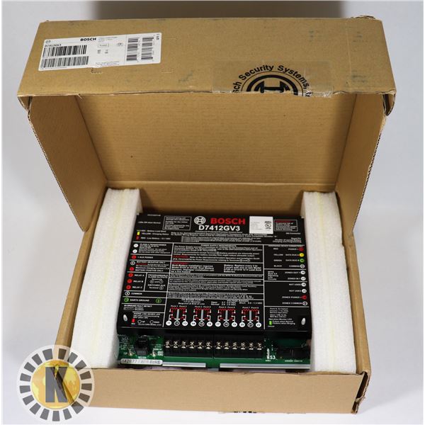 BOSCH COMM. CONTROL PANEL (8 AREAS, 2 DOORS)