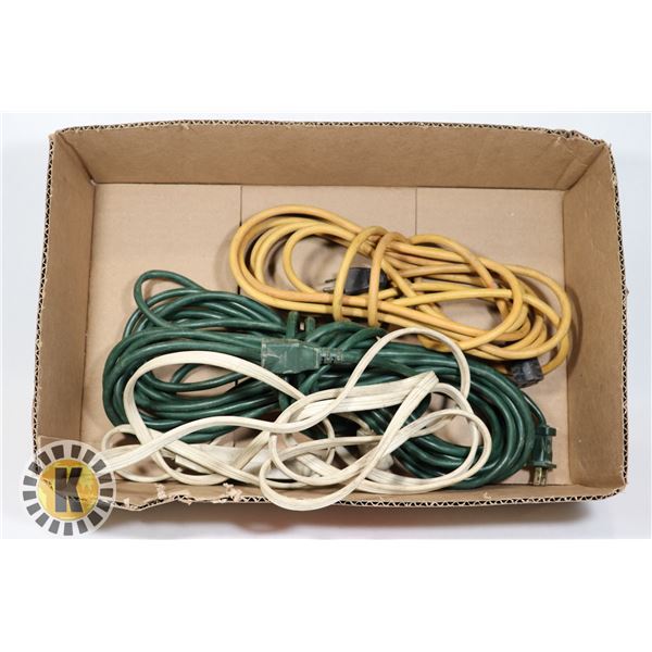 BUNDLE OF 3 EXTENSION CORDS