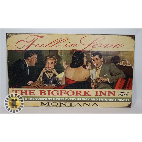 THE BIGFORK INN MONTANA VINTAGE LOOK