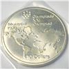 Image 2 : SILVER MONTREAL $10 OLYMPIA COIN