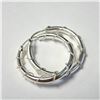 Image 2 : SILVER HOOP EARRINGS