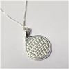 Image 2 : SILVER 20" NECKLACE