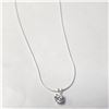 Image 2 : SILVER CZ 16" NECKLACE