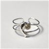 Image 1 : SILVER CZ RING