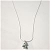 Image 2 : SILVER BEAR 18" NECKLACE