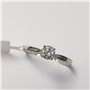 Image 3 : 14K WHITE GOLD DIAMOND (0.25CT,I1,G) RING