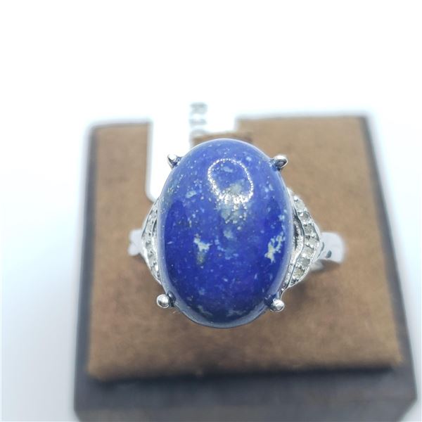 SILVER LAPIS(9.4CT) RING