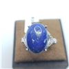 Image 1 : SILVER LAPIS(9.4CT) RING