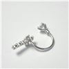 Image 3 : 10K YELLOW GOLD CUBIC ZIRCONIA BELLY BUTTON