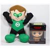 LOT OF GREEN LANTERN PLUSH & HOPPER SQUISHY