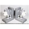 SET OF ELEPHANT THEME BOOK ENDS