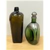 Image 1 : Vintage / Antique Glass Bottles (tallest approx: 10.5")