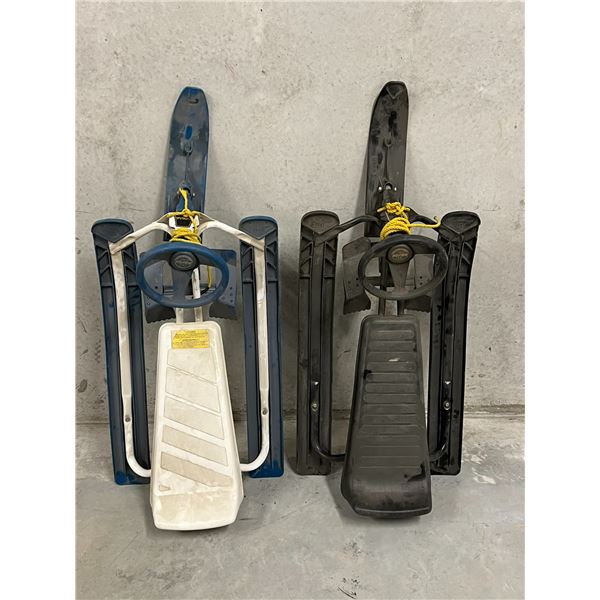 2 Noma Super GT Snow Racer Sleds