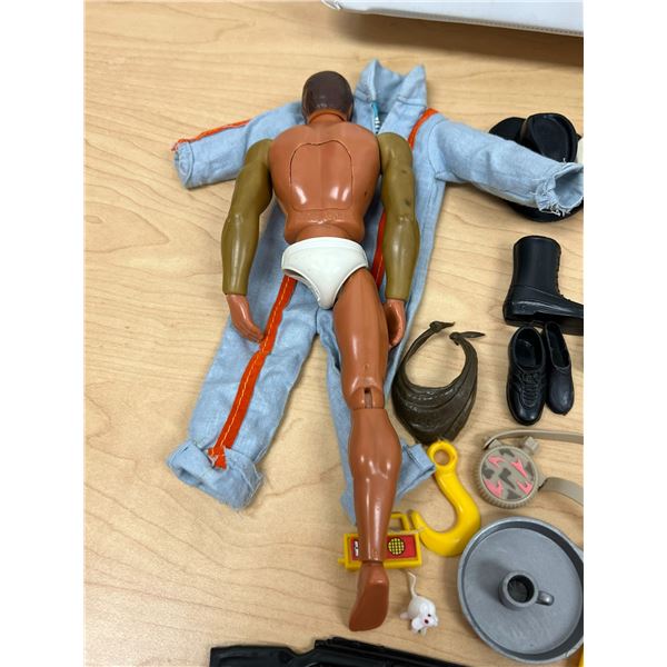 Ancienne Tenue Big Jim Mattel Mission Plongeur Vintage